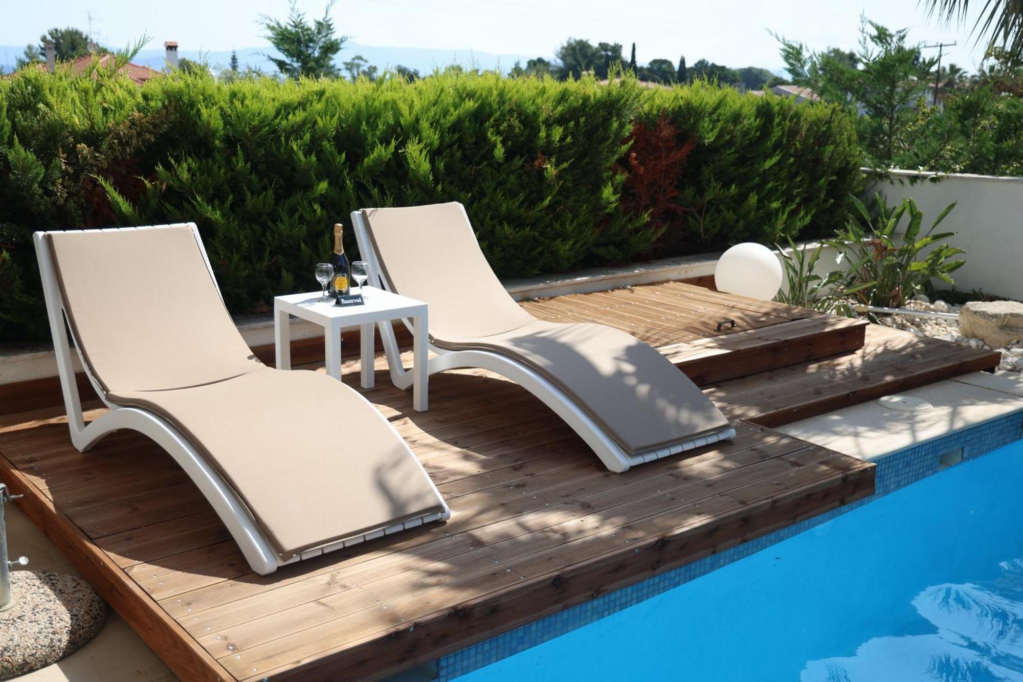 Villa Douglas - Private Pool, Bbq, 4Bdrms, View Pefkochori Zewnętrze zdjęcie